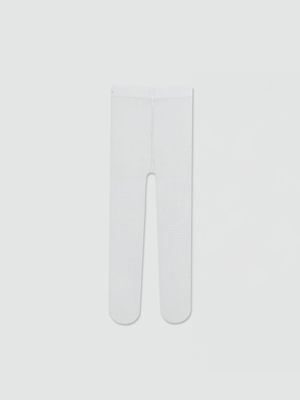 Beyaz Basic Kız Bebek Külotlu Çorap