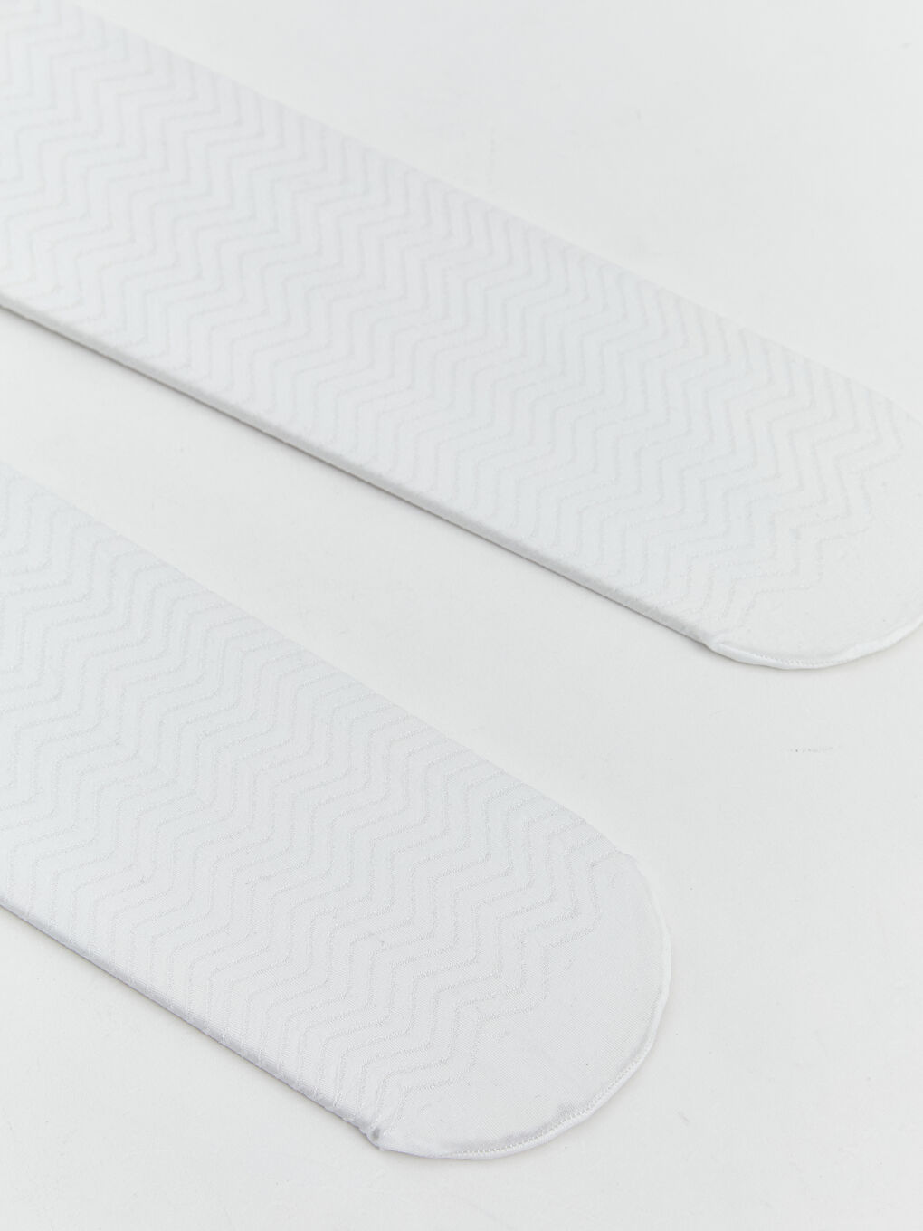 Beyaz Basic Kız Bebek Külotlu Çorap-1