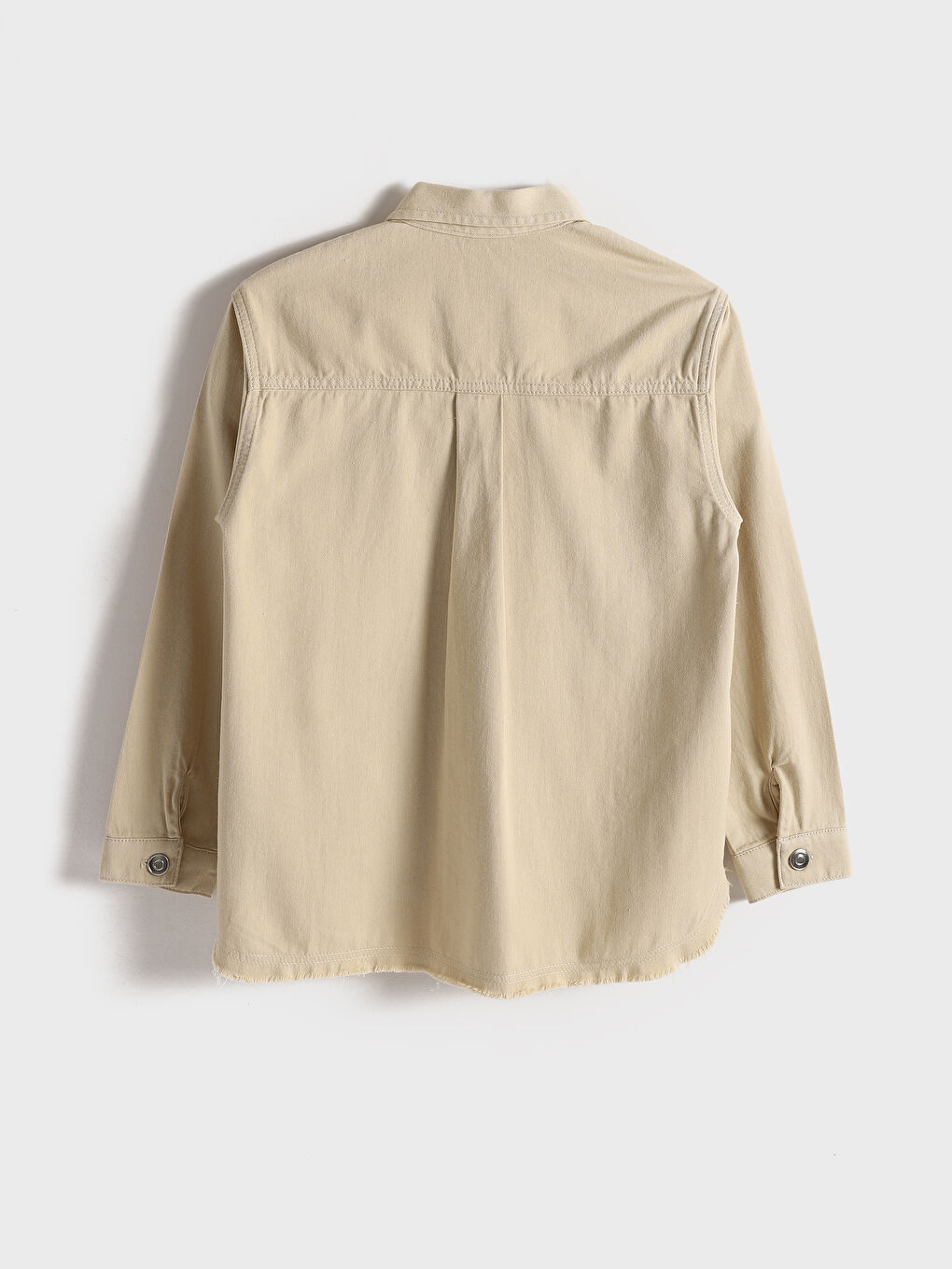 Surchemise à Manches Longues pour Filles-1