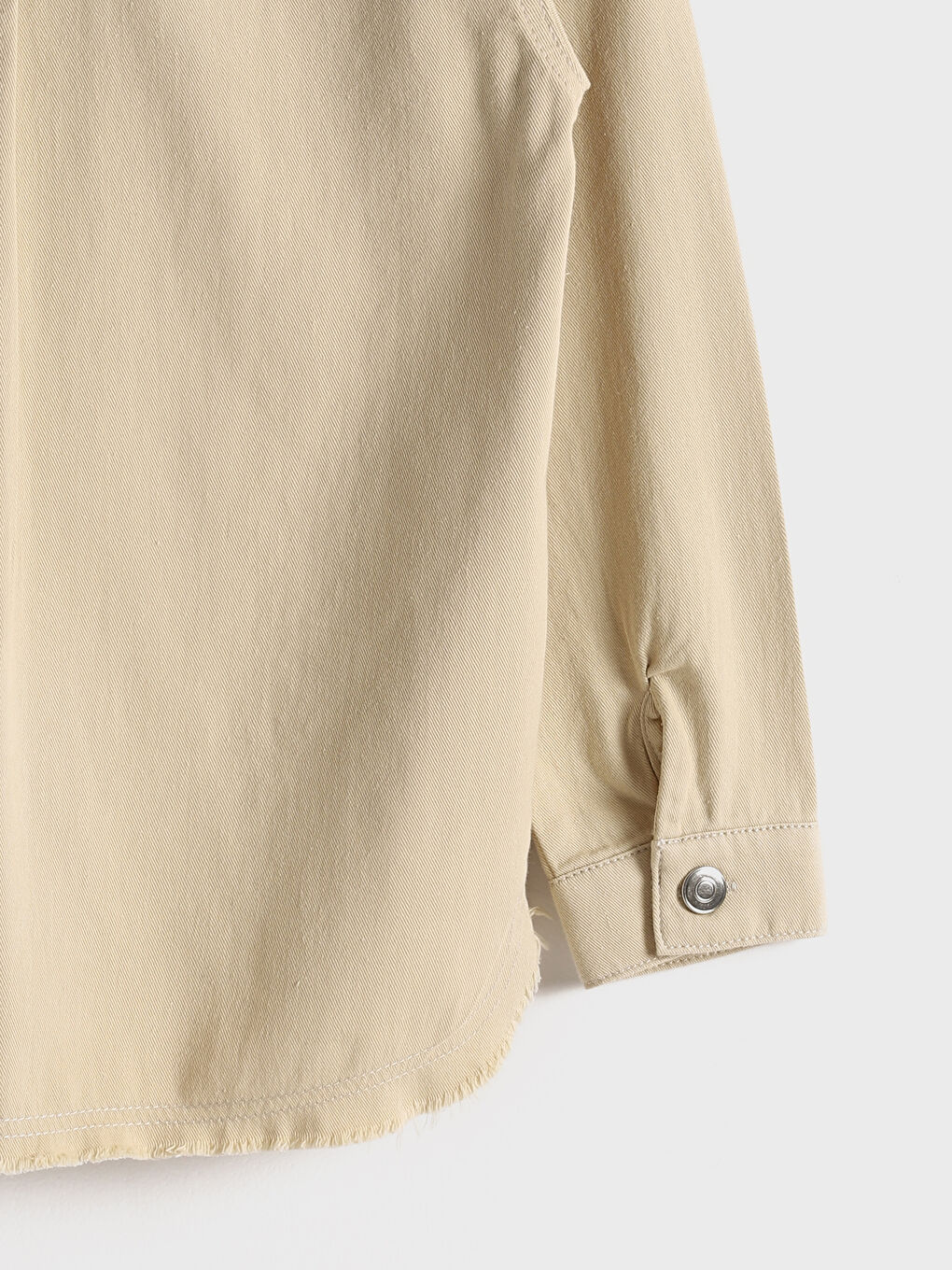 Surchemise à Manches Longues pour Filles-2