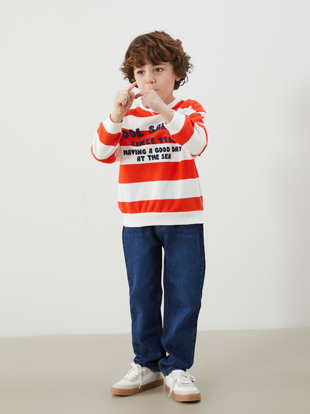 LCW Kids Adjustable Waist Boys' Jeans -S51865Z1-309
