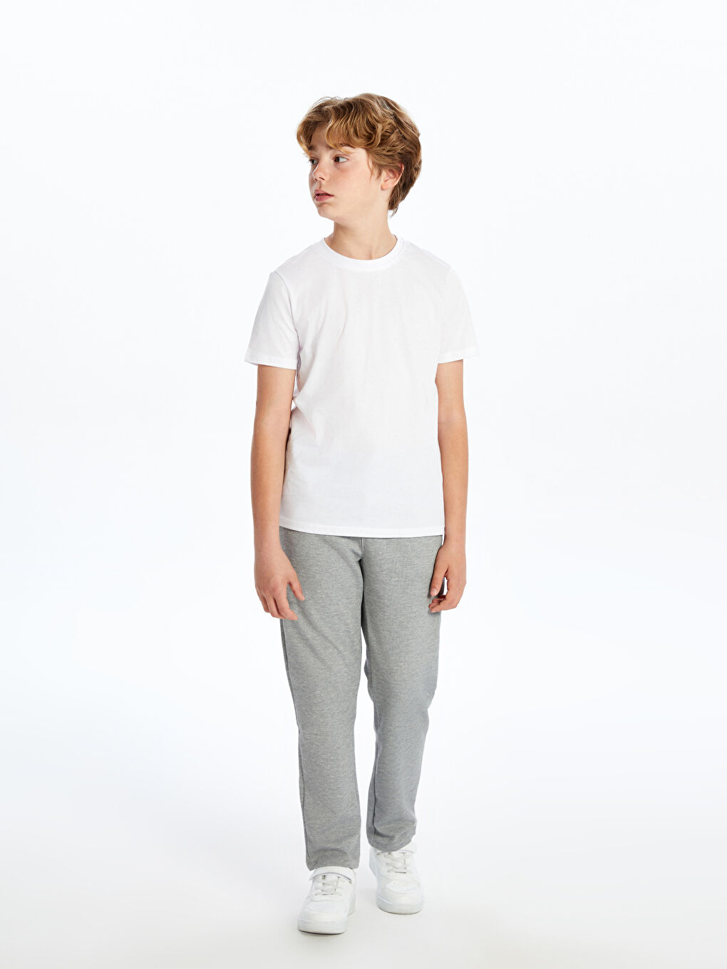 Crew Neck Boys' T-Shirt -S51871Z4-Q6K