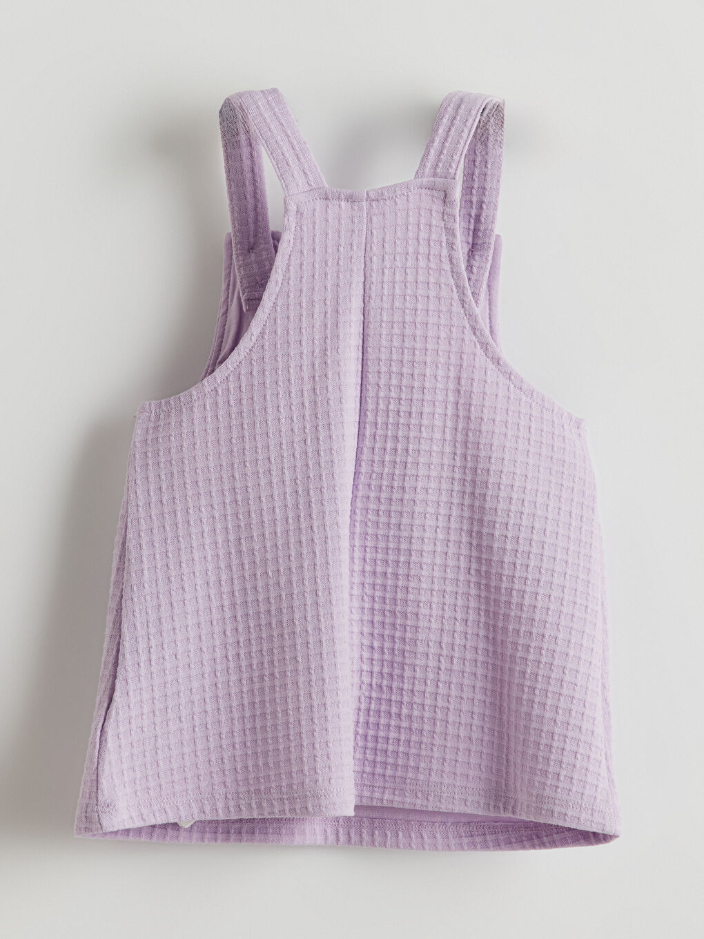 Lila Askılı Basic Kız Bebek Salopet Elbise-2