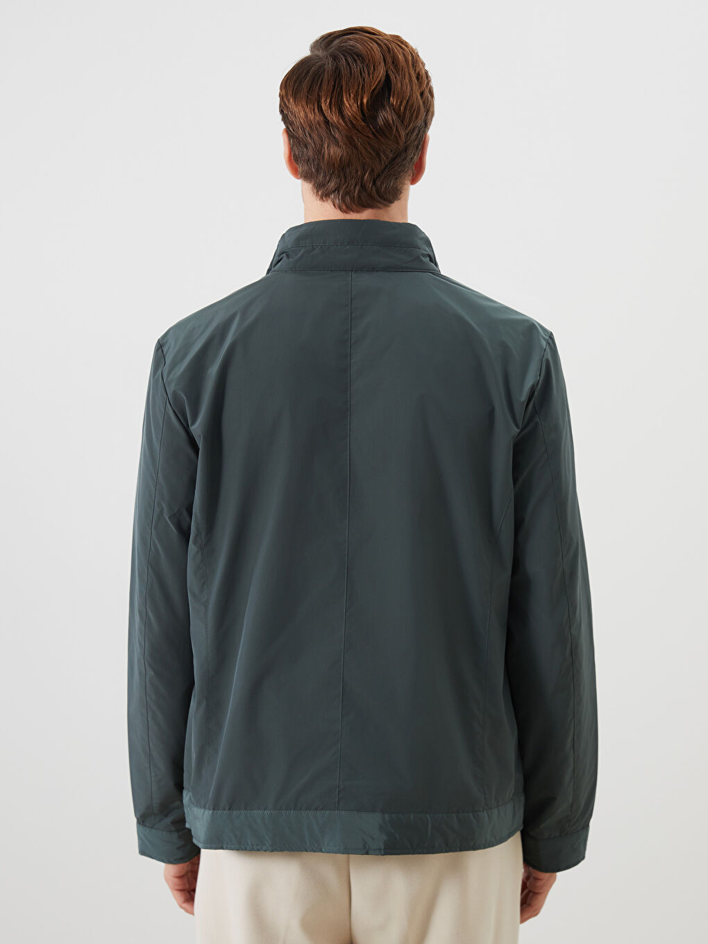 Standard Fit Funnel Neck Men's Coat -S51904Z8-JP0