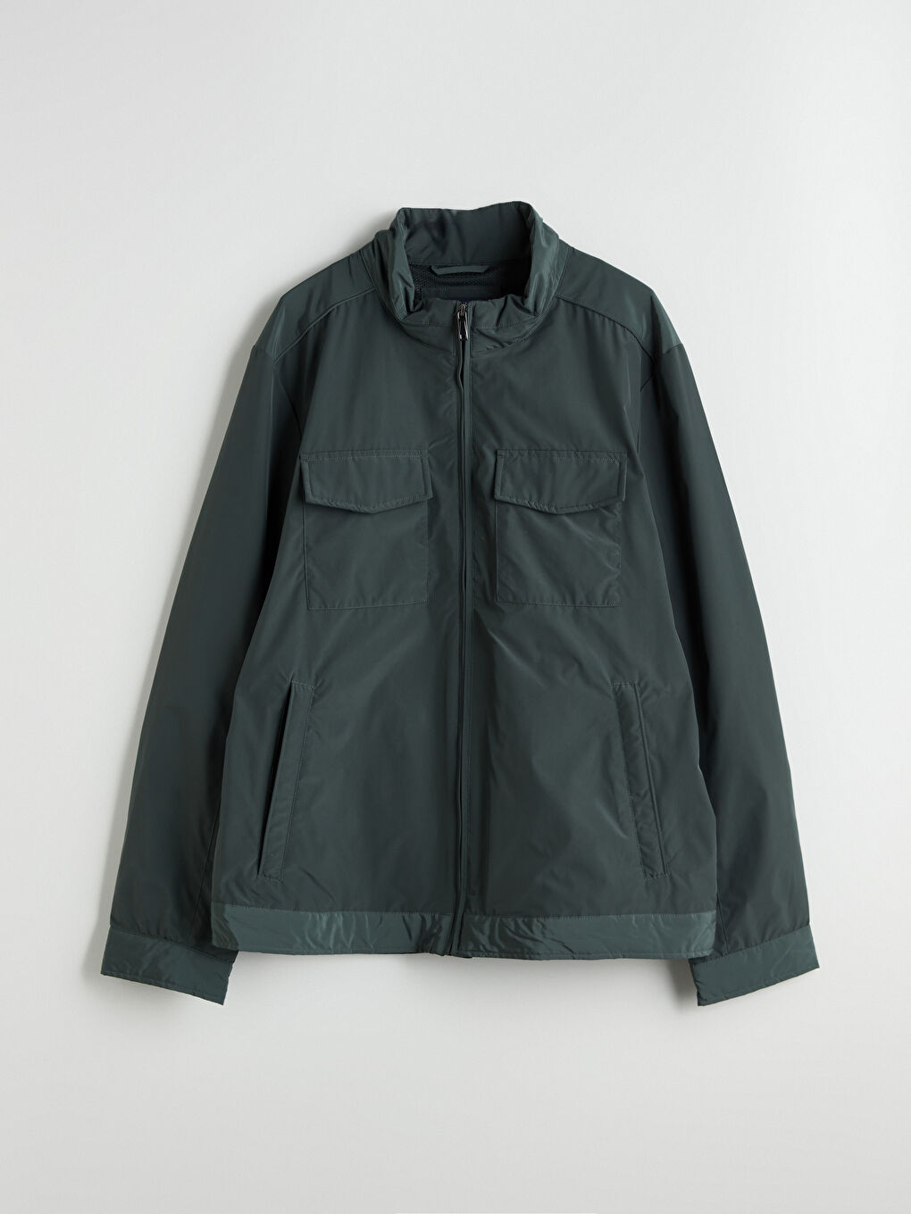 Standard Fit Funnel Neck Men's Coat -S51904Z8-JP0