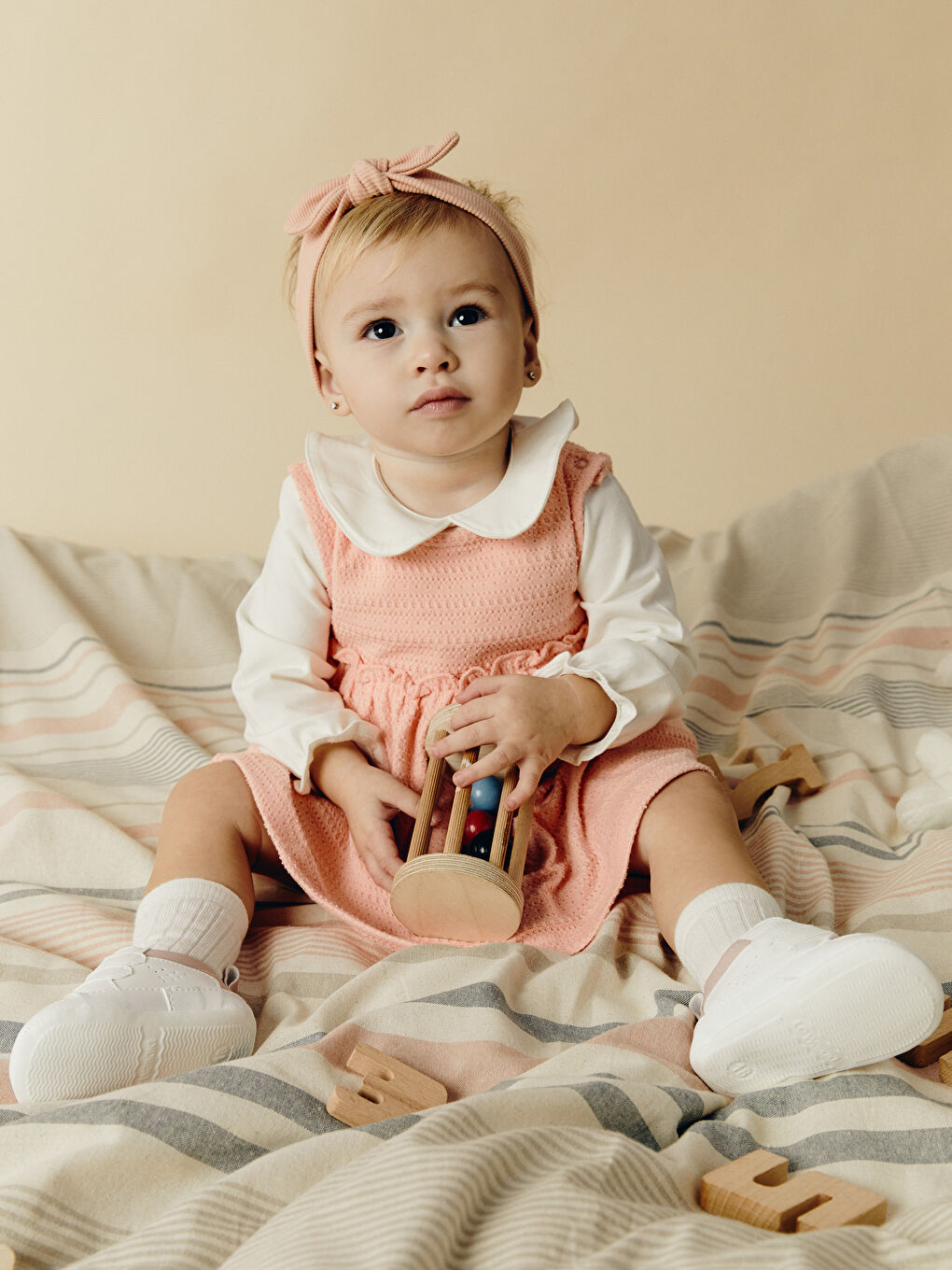 Peter Pan Collar Girls' Dress -S51918Z1-VHL