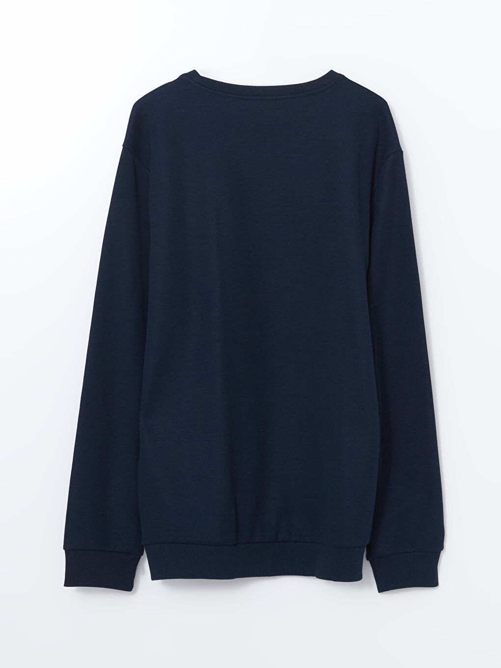 Crew Neck Long Sleeve Men's Sweatshirt-5