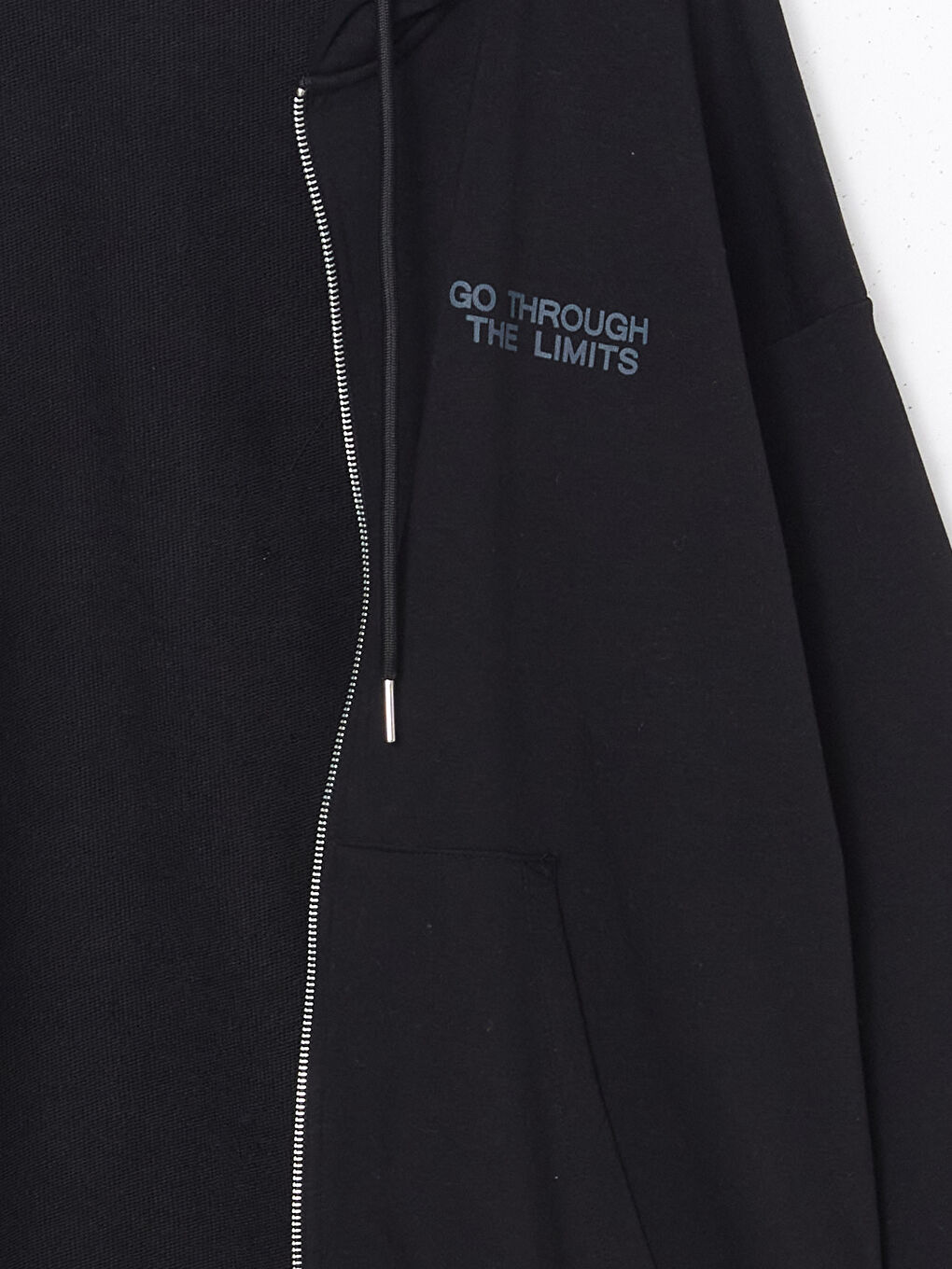 Hooded Long Sleeve Men's Zip-Up Sweatshirt -S52029Z8-CVL