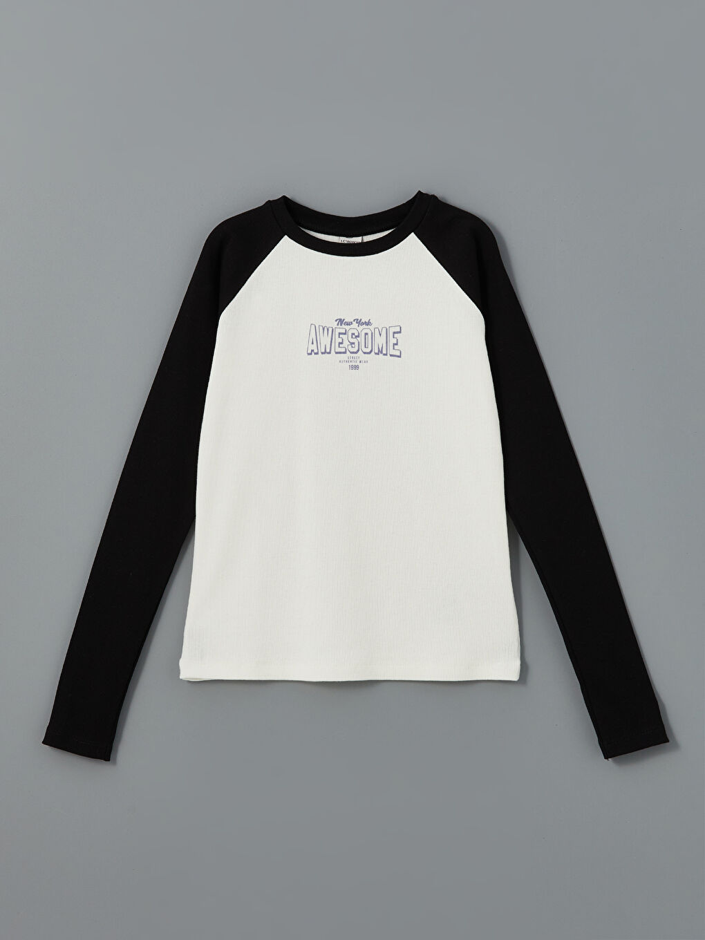 Crew Neck Girls' T-Shirt