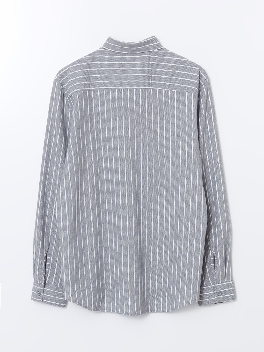 SOUTHBLUE Slim Fit Long Sleeve Striped Men's Shirt -W4I311Z8-LFY