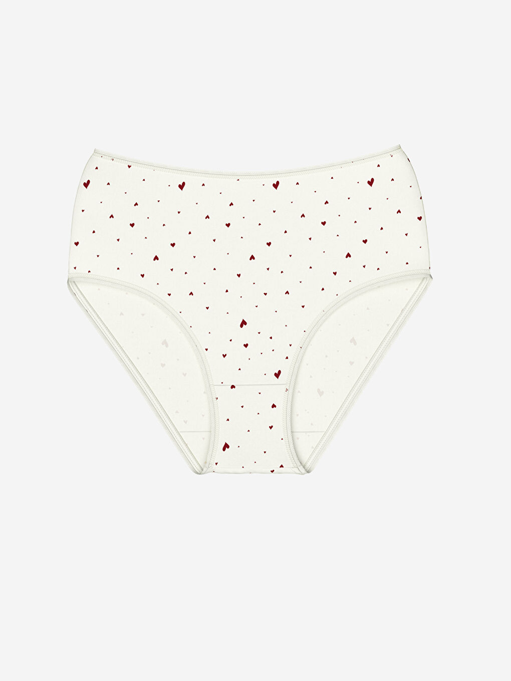 Ekru Desenli Klasik Külot