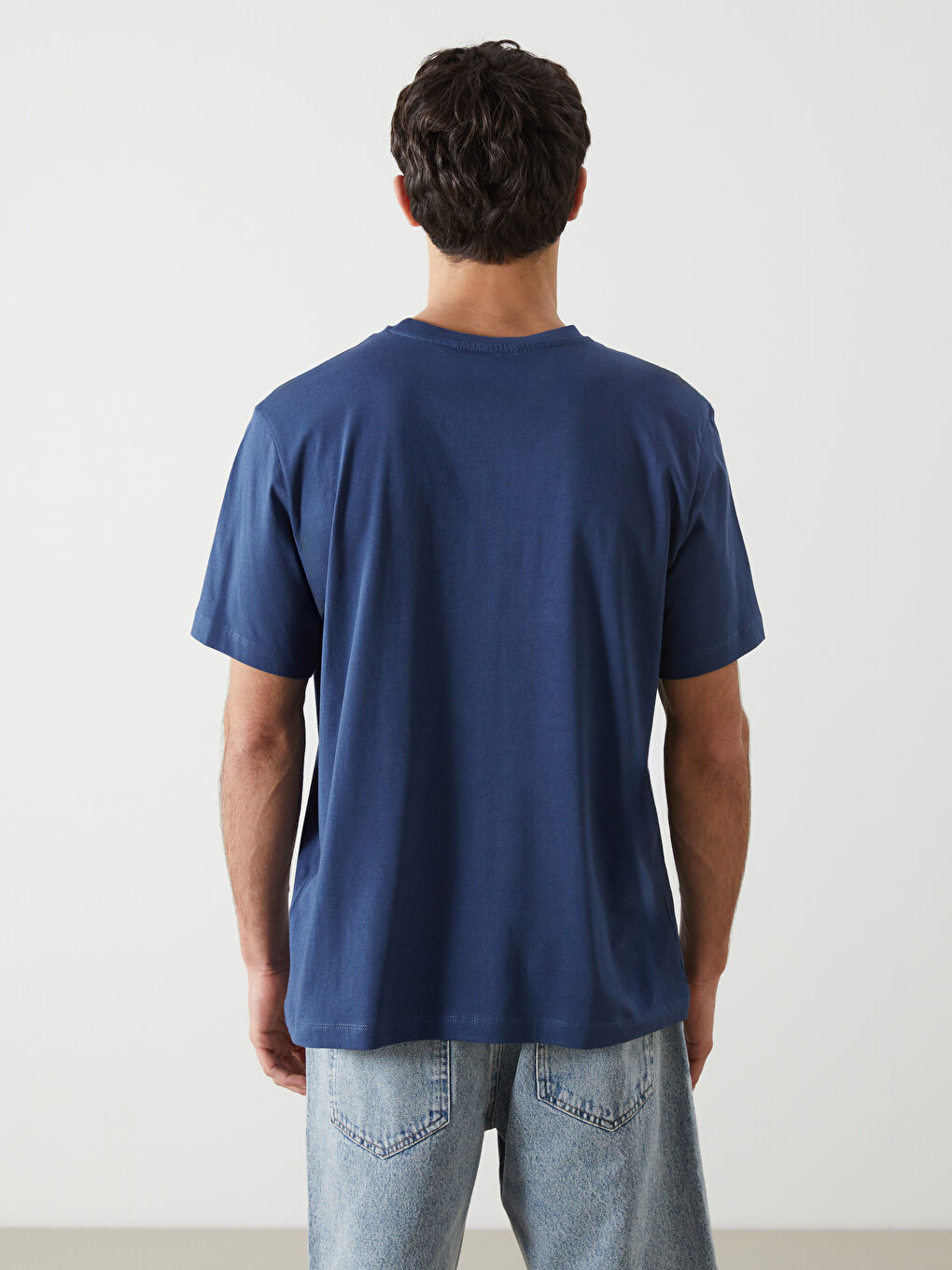 Crew Neck Brooklyn Printed Men's T-Shirt-3