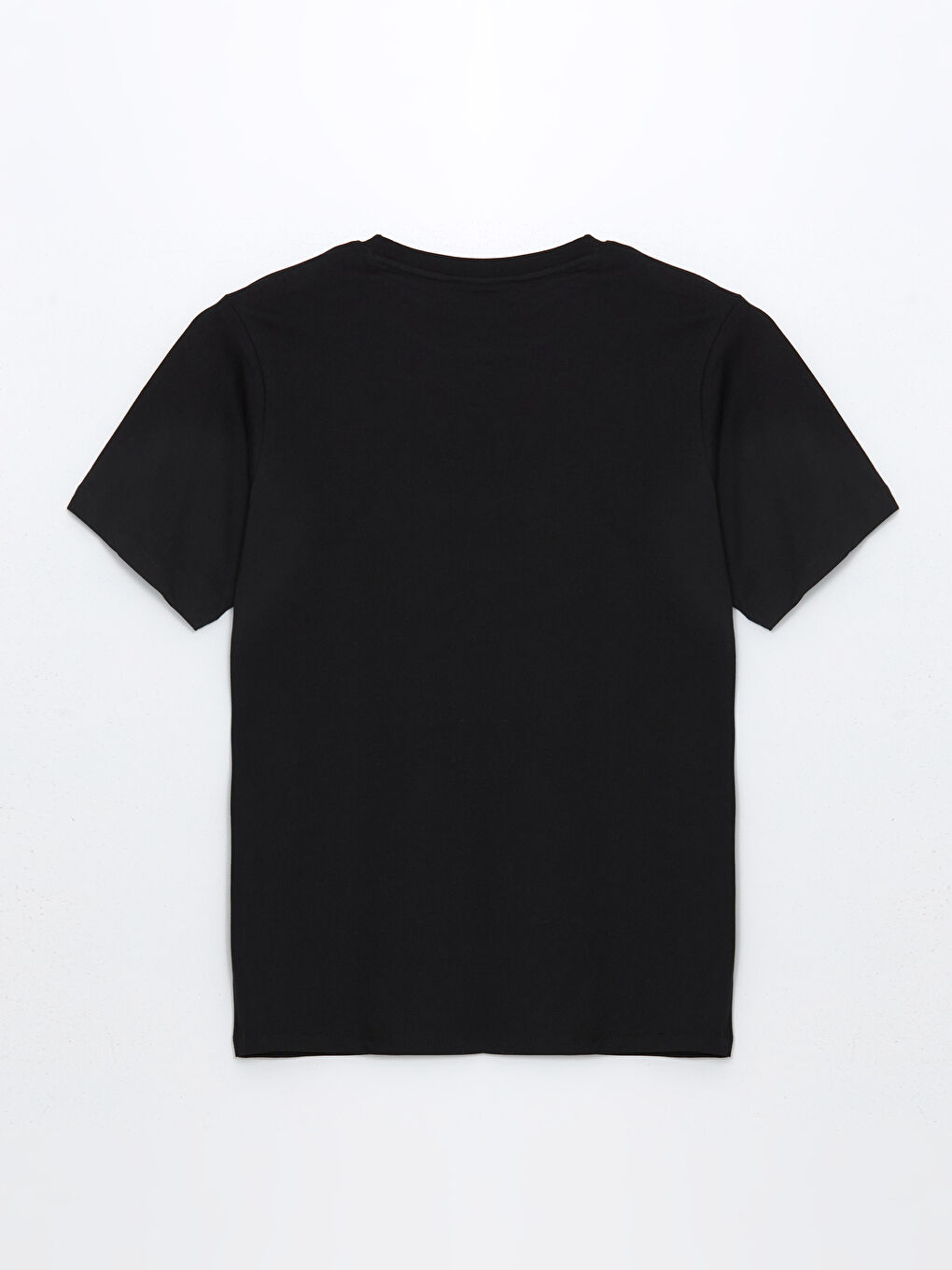 Crew Neck Short Sleeve Printed Combed Cotton Men's T-shirt -S52121Z8-CVL
