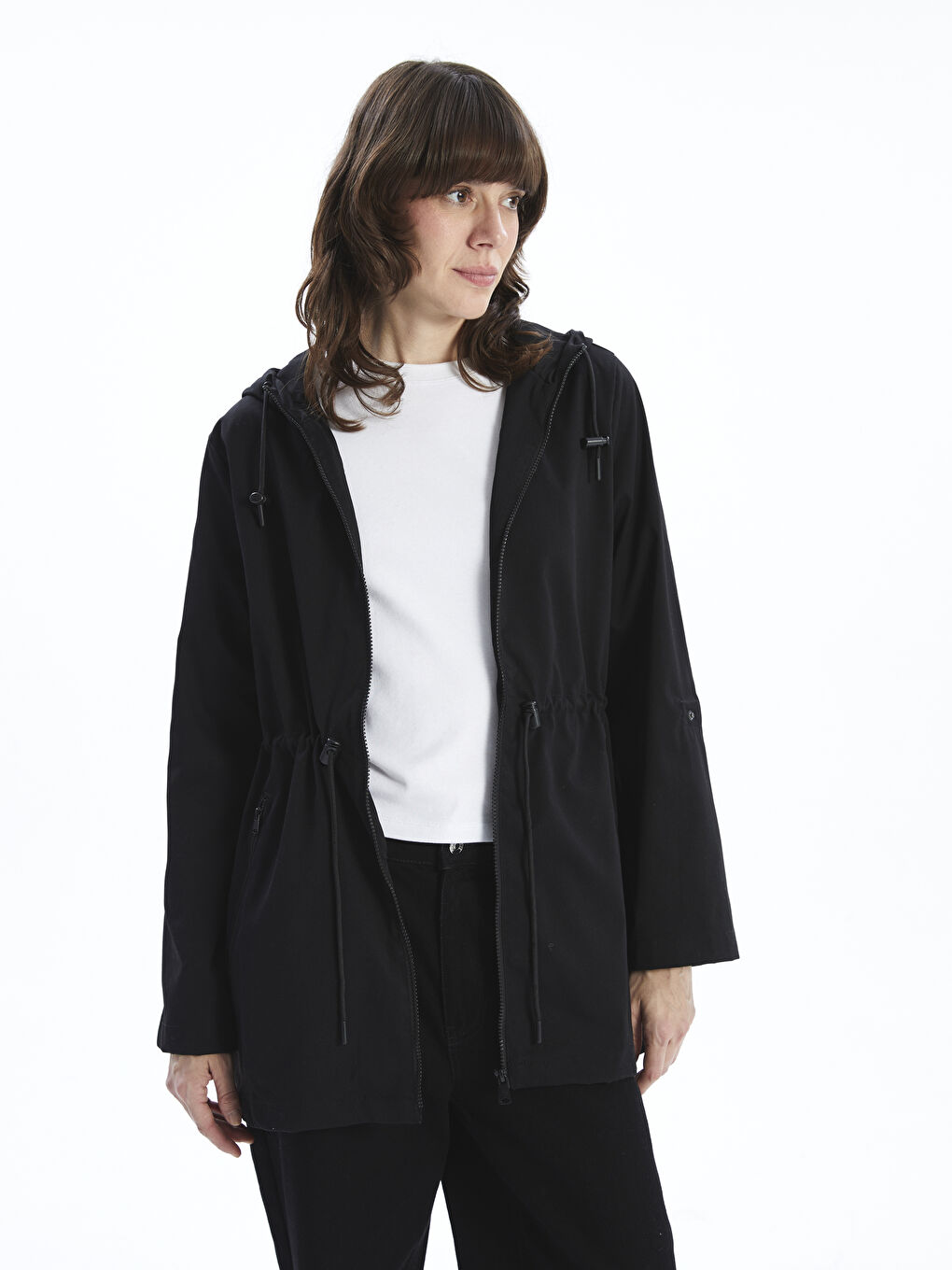Hooded Women's Coat -S52200Z8-CVL