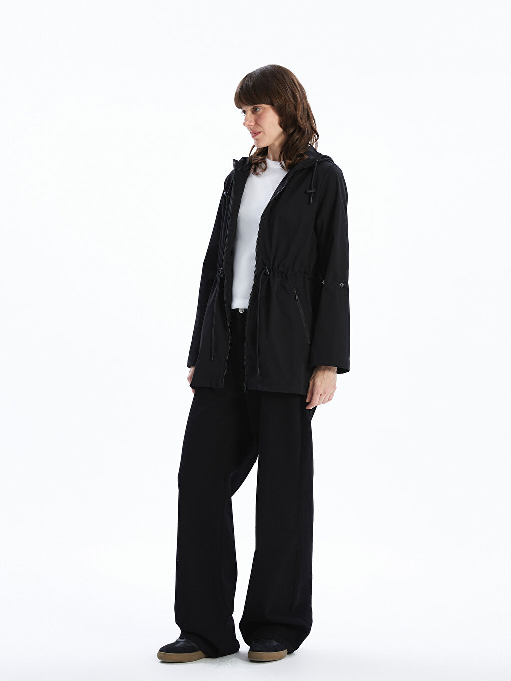 Hooded Women's Coat -S52200Z8-CVL
