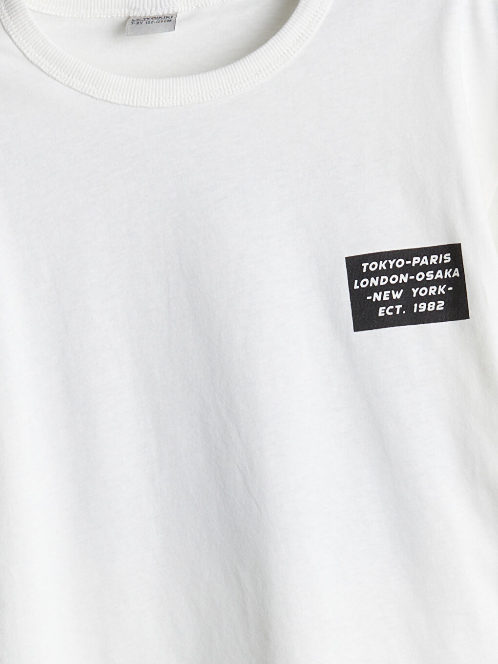 Crew Neck Boys' T-Shirt -S52208Z4-R9J