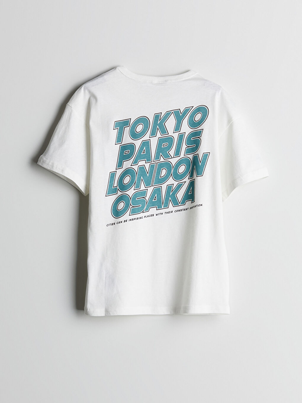Crew Neck Boys' T-Shirt -S52208Z4-R9J