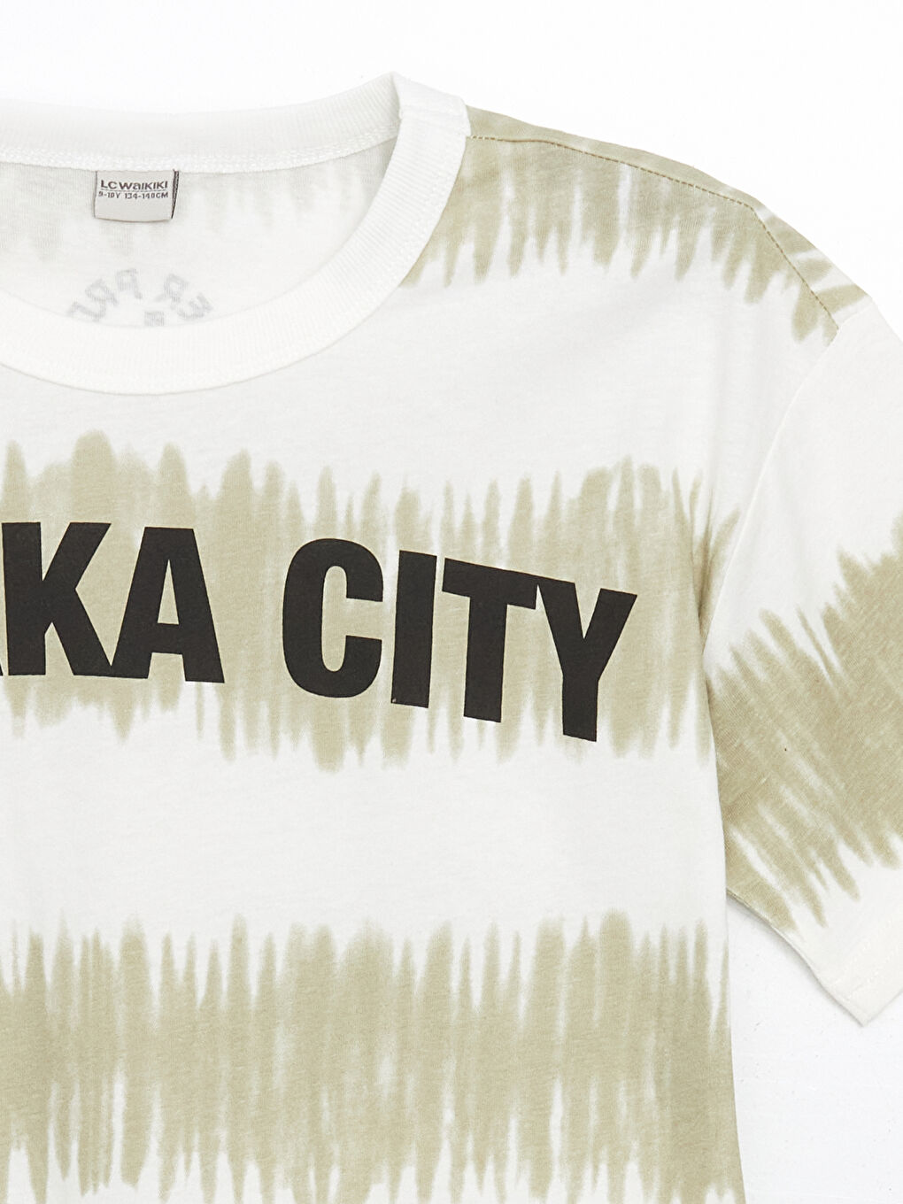 Crew Neck Short Sleeve Boys' T-Shirt -S52209Z4-LS5