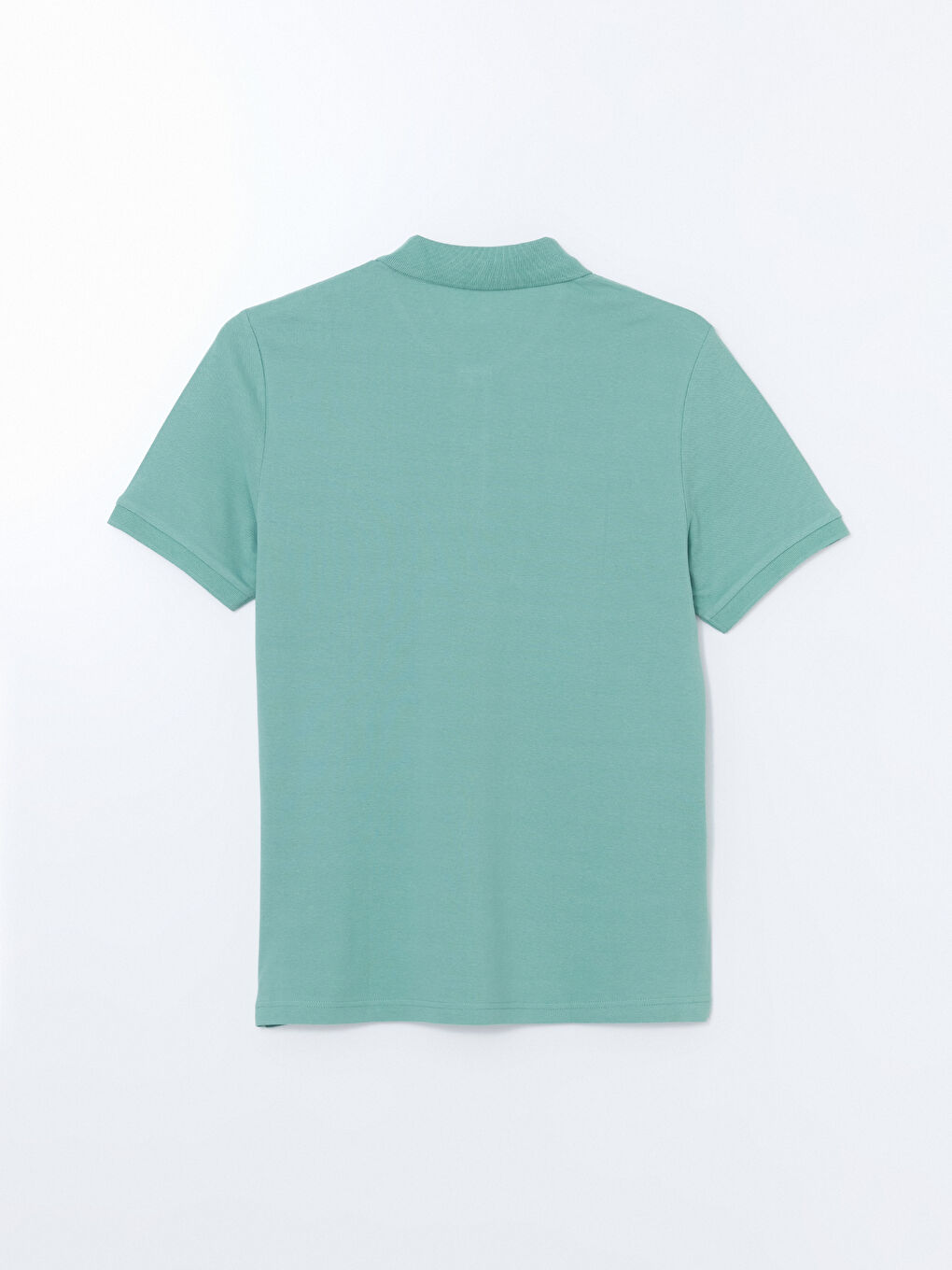 Polo Neck Short Sleeve Pique Men's T-Shirt -S52213Z8-GLR