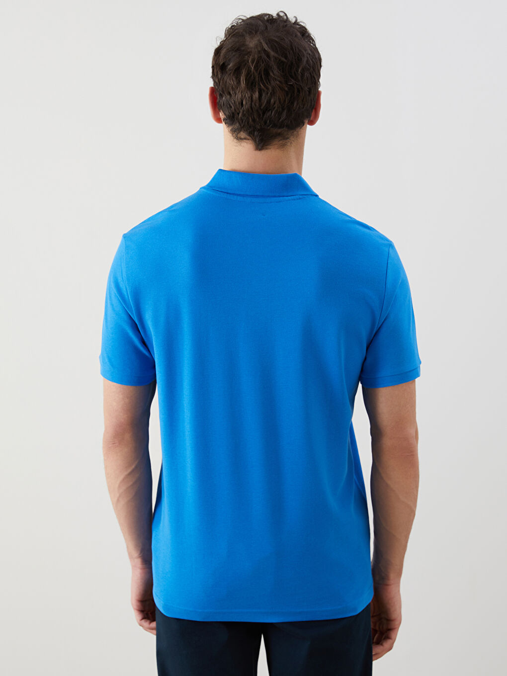 LCWAIKIKI Classic T-shirt en piqué à manches courtes et col polo pour homme -S52213Z8-H0U