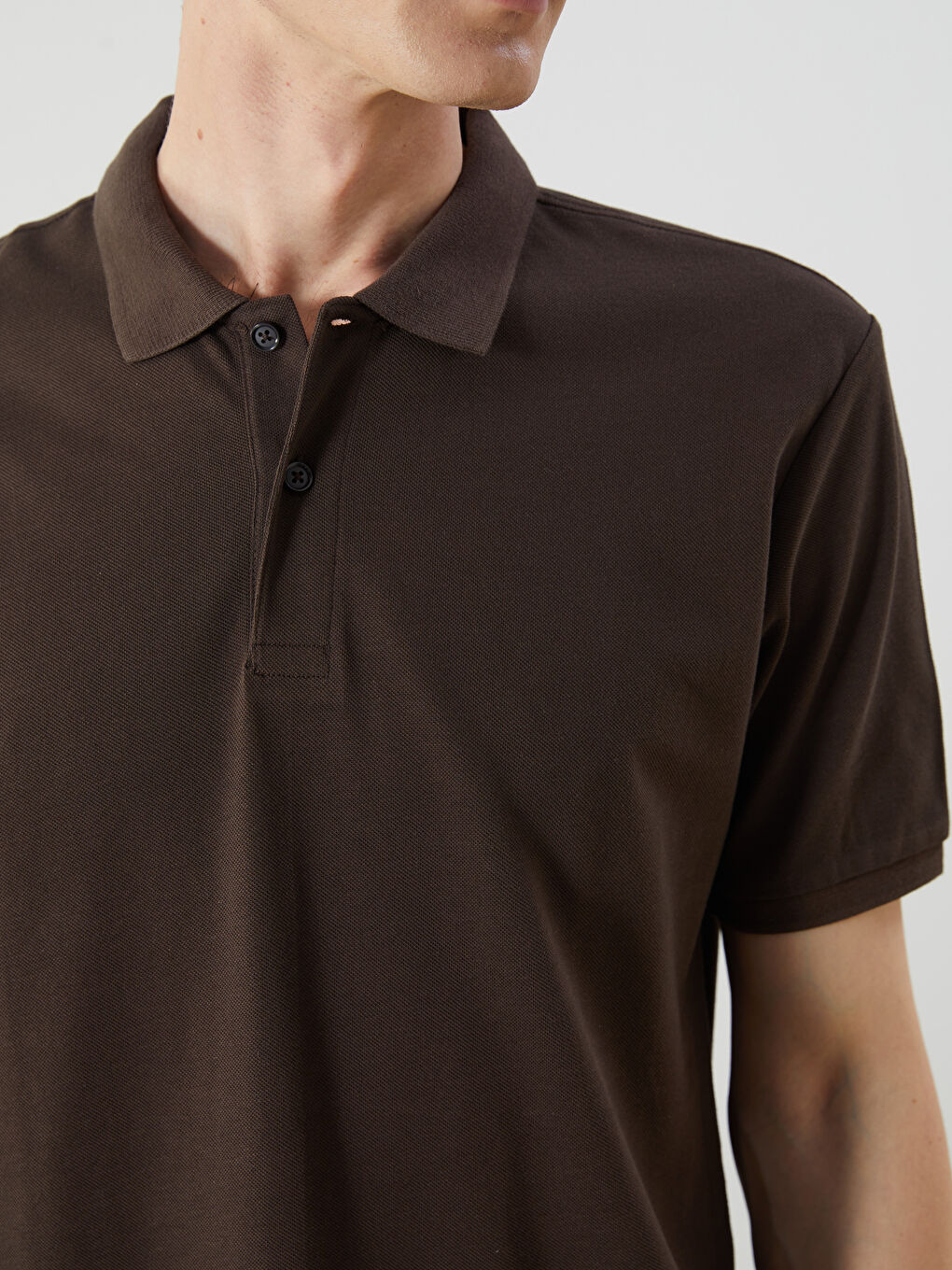 LCWAIKIKI Classic Polo Neck Short Sleeve Pique Men's T-Shirt -S52213Z8-YKY