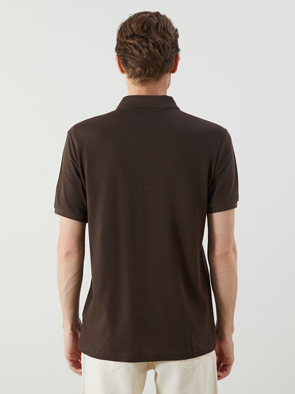 LCWAIKIKI Classic Polo Neck Short Sleeve Pique Men's T-Shirt -S52213Z8-YKY