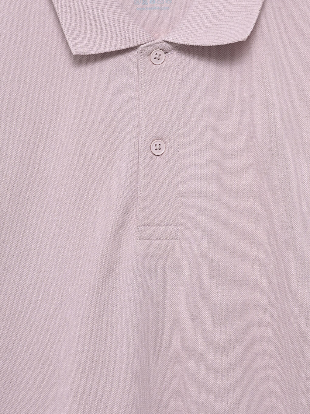 Polo Neck Short Sleeve Pique Men's T-Shirt -S52213Z8-YVT