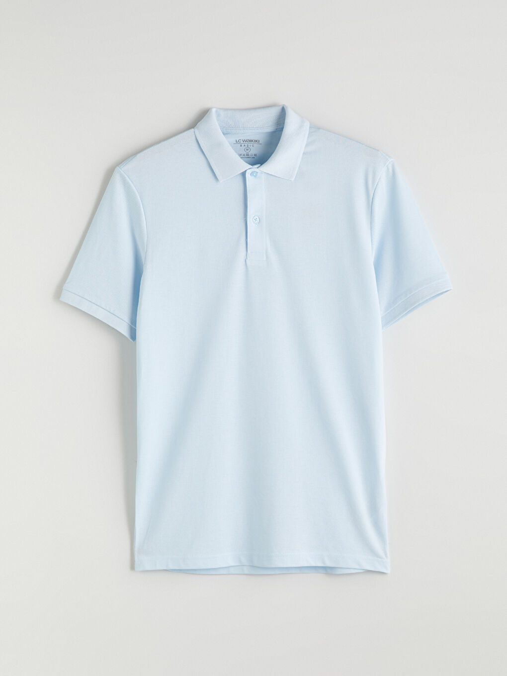 Polo Neck Short Sleeve Pique Men's T-Shirt -S52213Z8-ZPW
