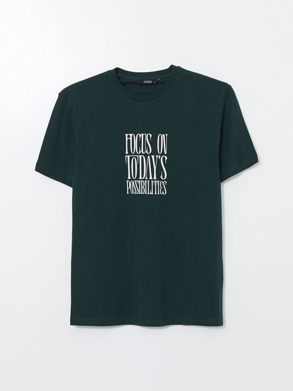T-shirt en Jersey Imprimé à Col Rond pour Hommes-4