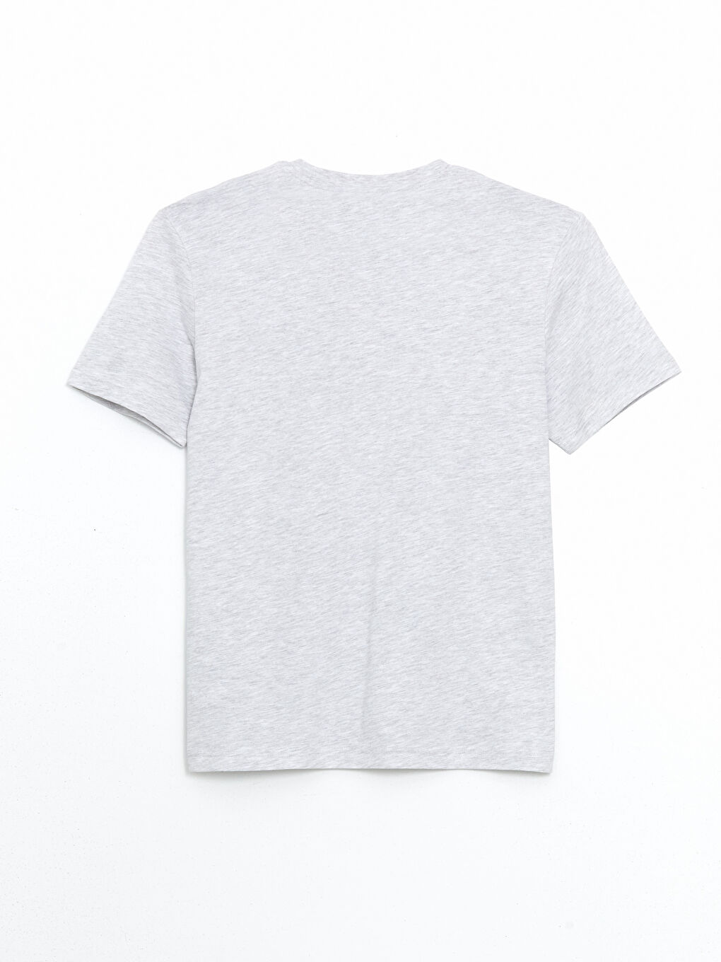 Crew Neck Printed Jersey Men's T-Shirt-5