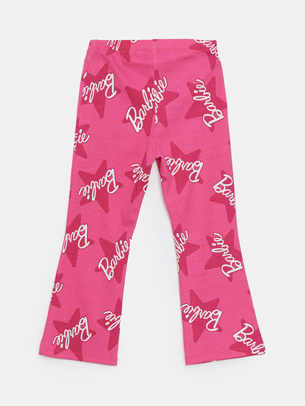 Girls' Barbie Printed Leggings with Elasticated Waist -S52243Z1-LT4