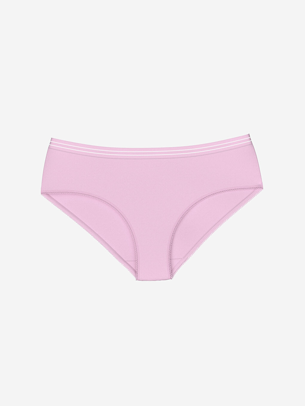 Pembe Düz Hipster Külot