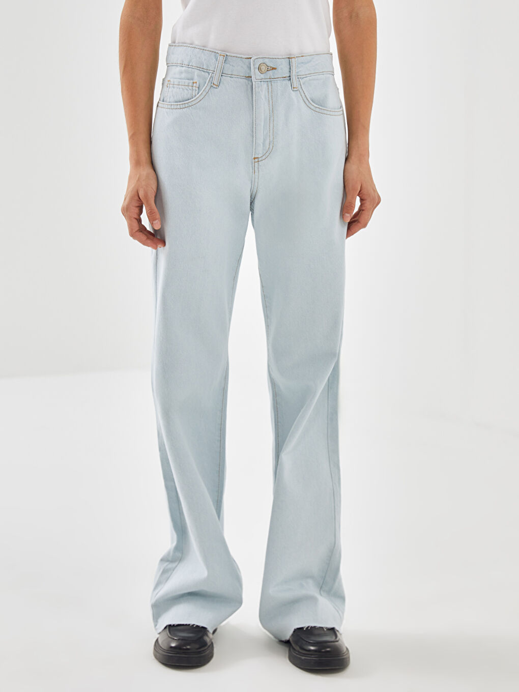 Wideleg Women's Jeans -S52275Z8-311
