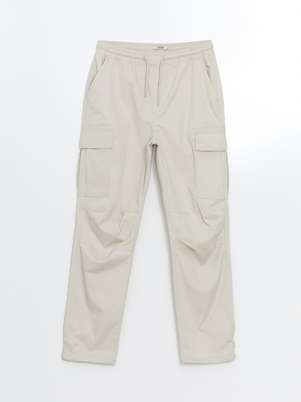 Relaxed Fit Twill Men's Trousers-4