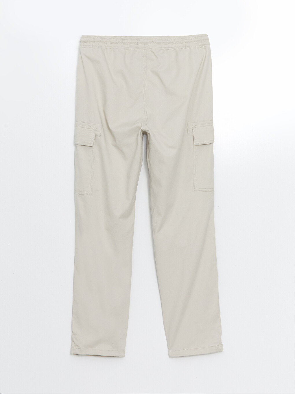 Relaxed Fit Twill Men's Trousers-5