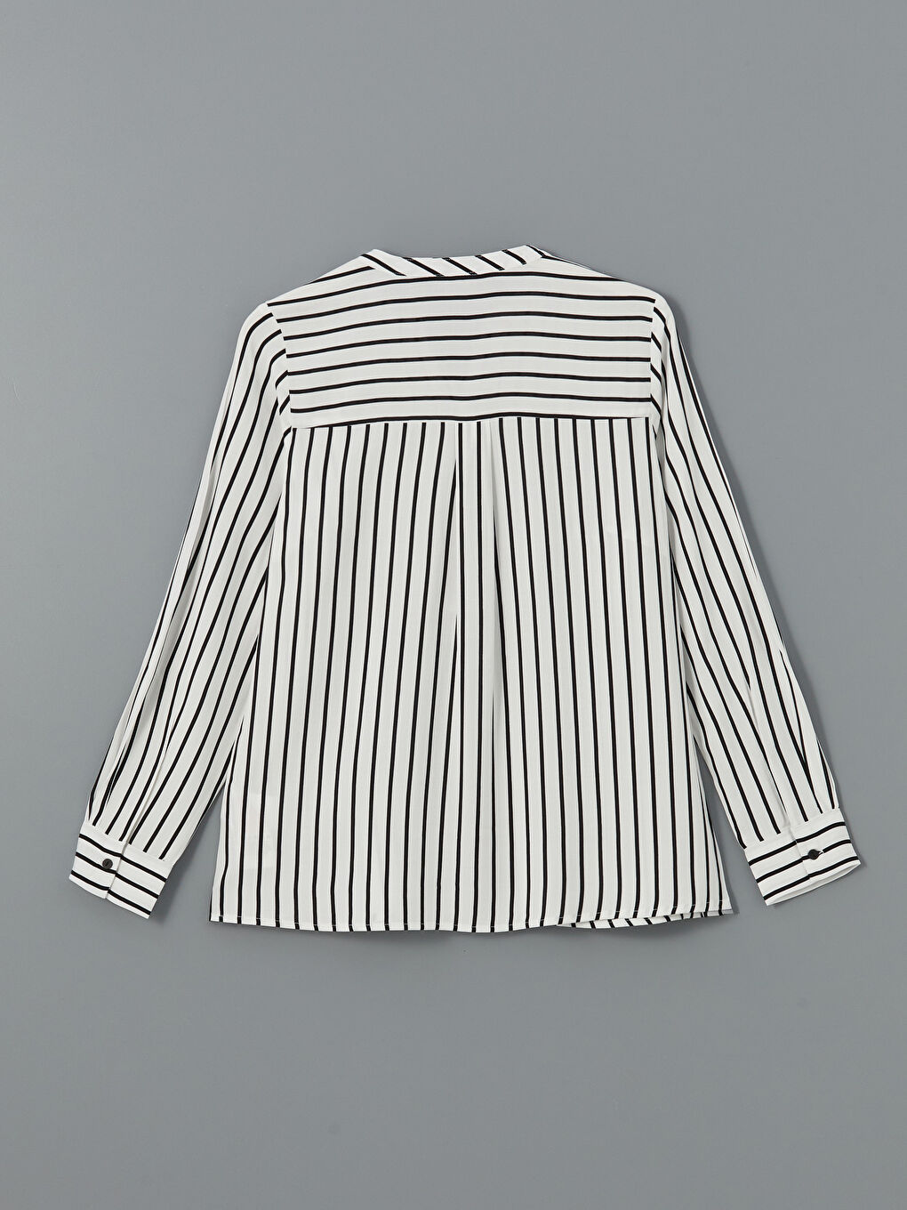 Notch Neck Striped Women's Blouse -S52363Z8-LEG