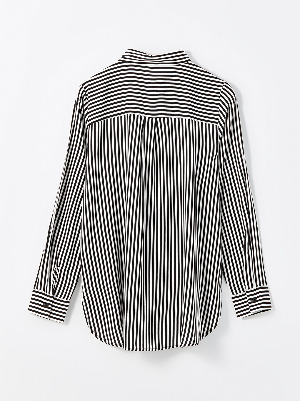 Loose Fit Pleated Women's Shirt -S52364Z8-LEG