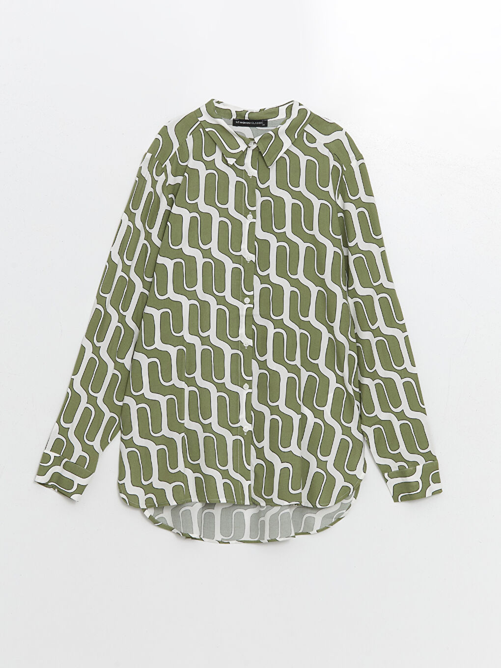 Loose Fit Women's Shirt -S52366Z8-LRR