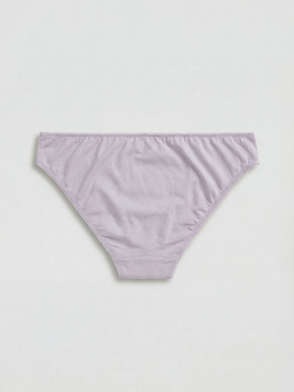 Ekru Düz Brazilian Külot-1