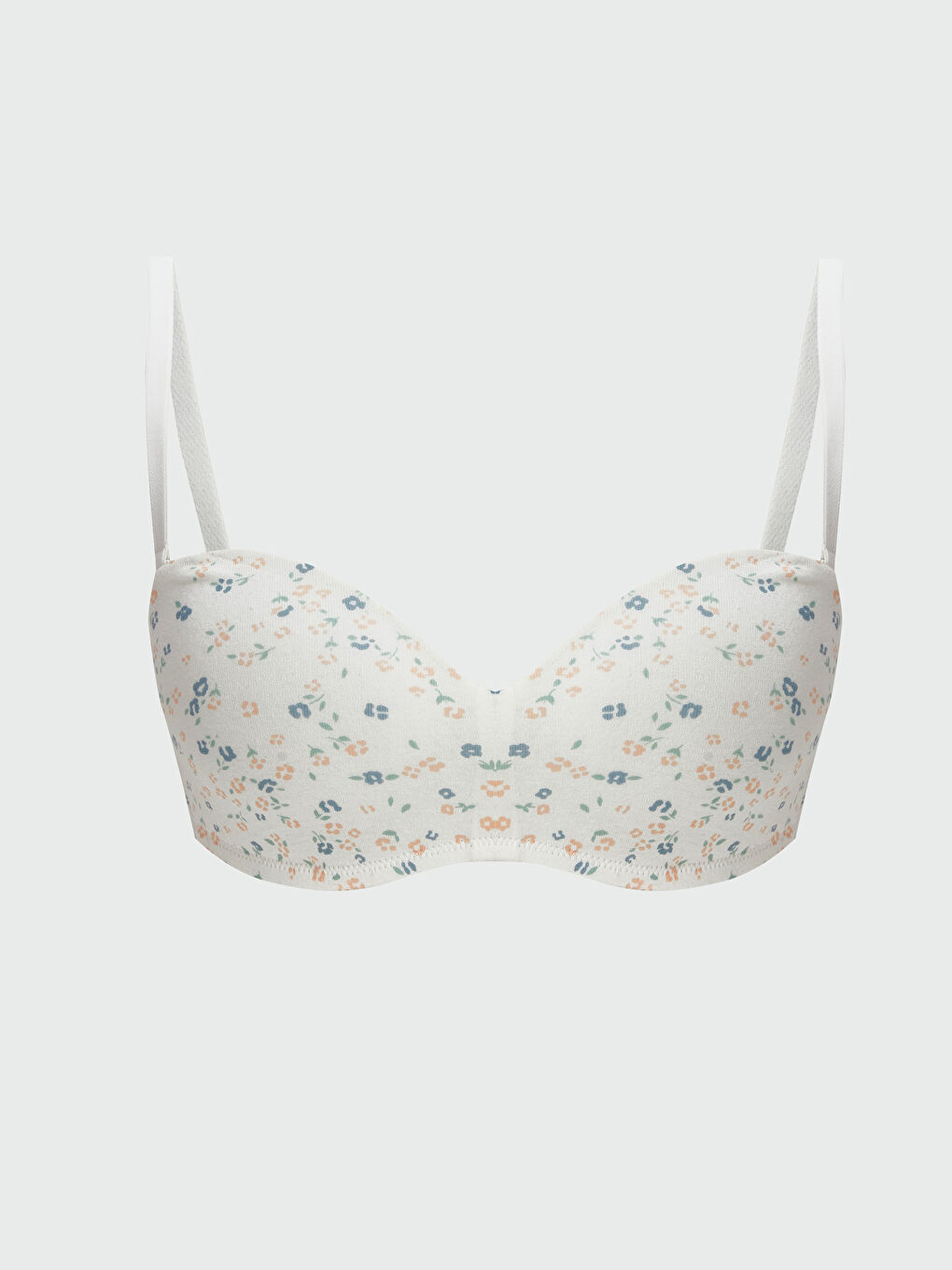 Wired Non-Padded Floral Strapless Bra -S52386Z8-LU7