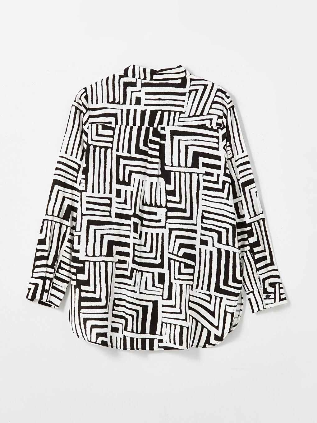 Patterned Women's Shirt -S52390Z8-LRA