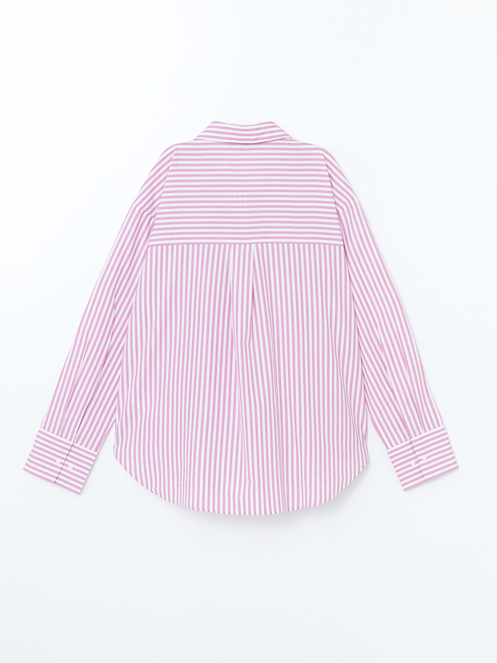 Striped Poplin Women's Shirt -S52393Z8-LHK
