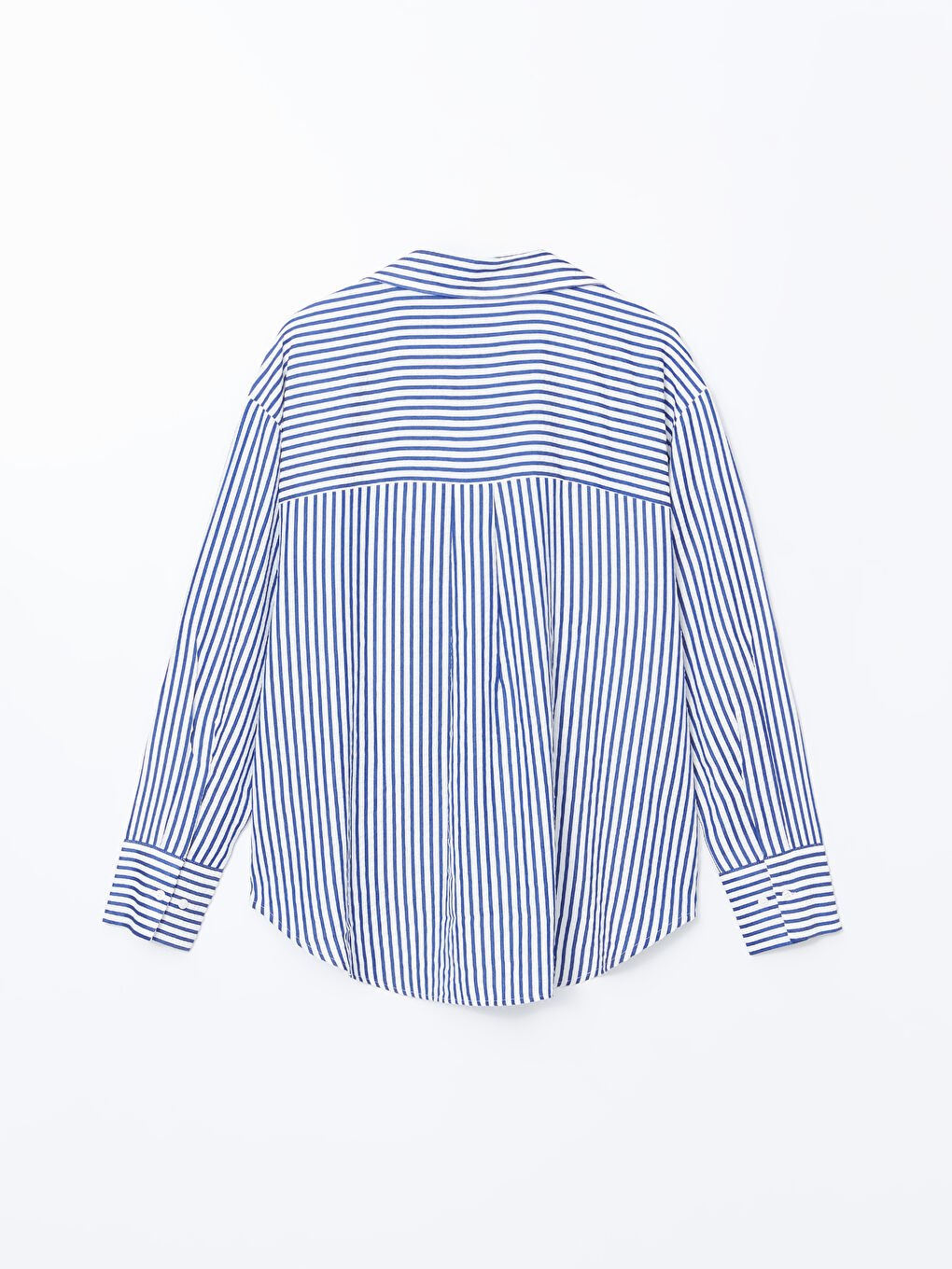 Loose Fit Jacquard Women's Shirt -S52394Z8-LEN