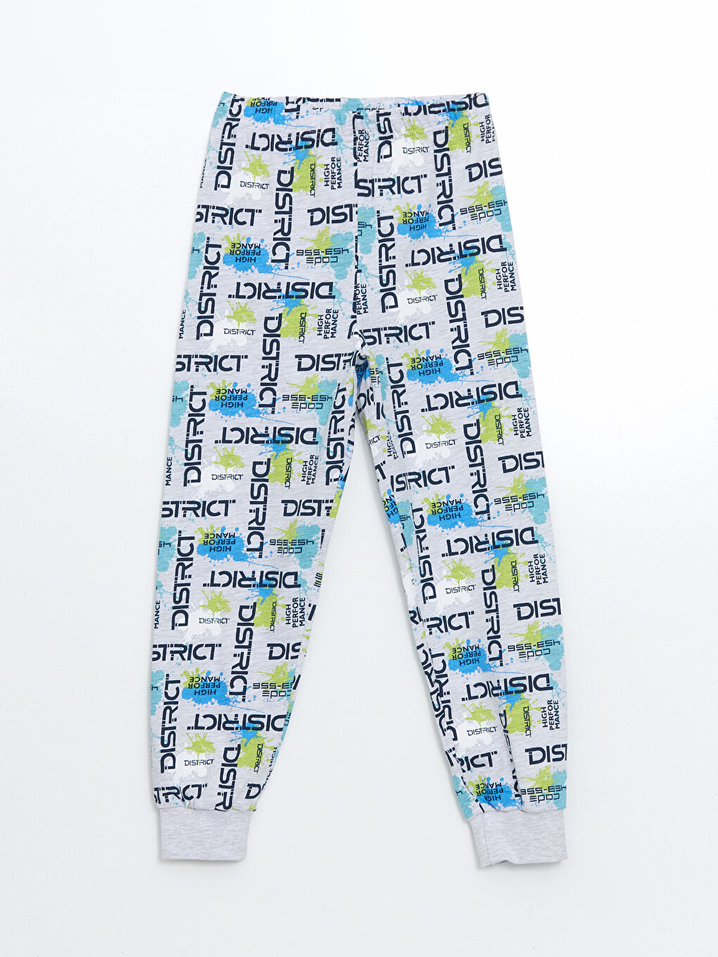 ბიჭებისთვის პიჟამა ქვედაბოლო ელასტიური წელით