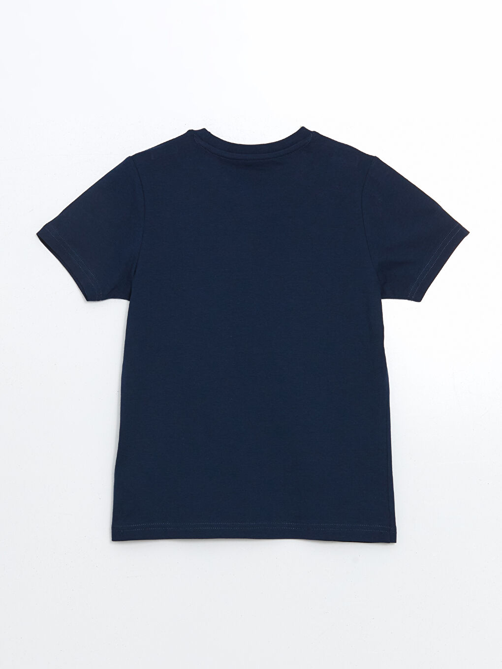 LCW Kids Lacivert Bisiklet Yaka Erkek Çocuk Pijama Üst - 1