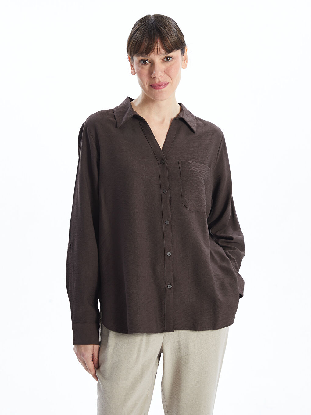 Regular Fit Women's Shirt -S52428Z8-JLD