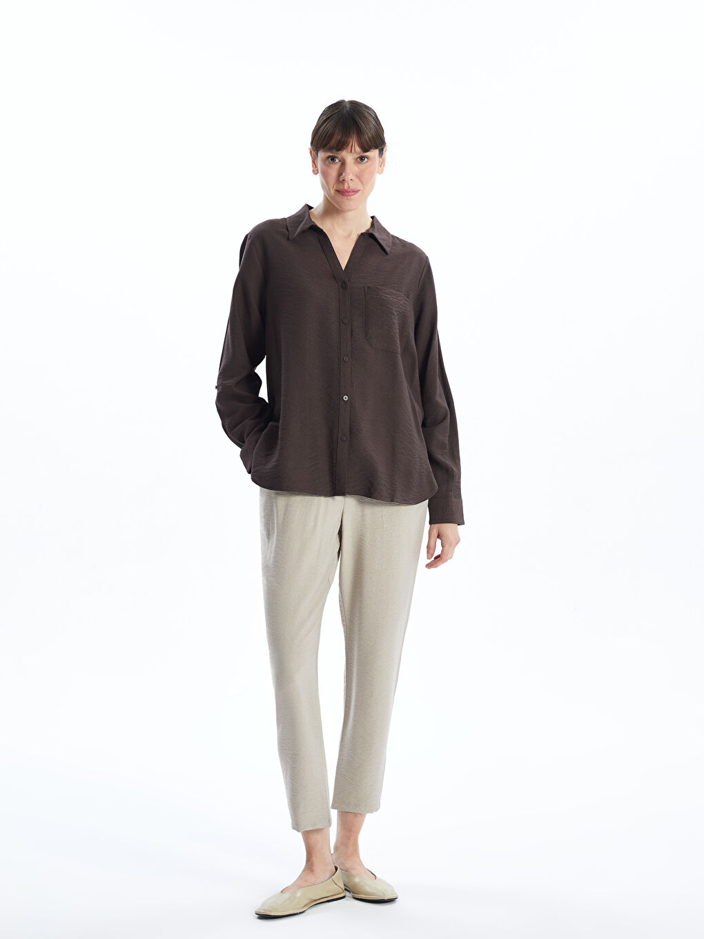 Regular Fit Women's Shirt -S52428Z8-JLD