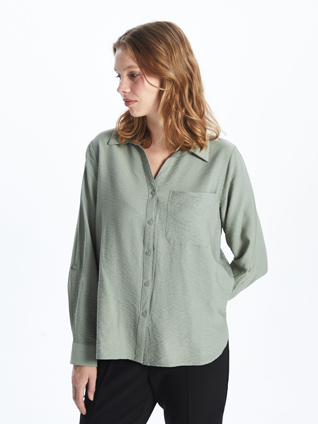 Regular Fit Women's Shirt -S52428Z8-RR0