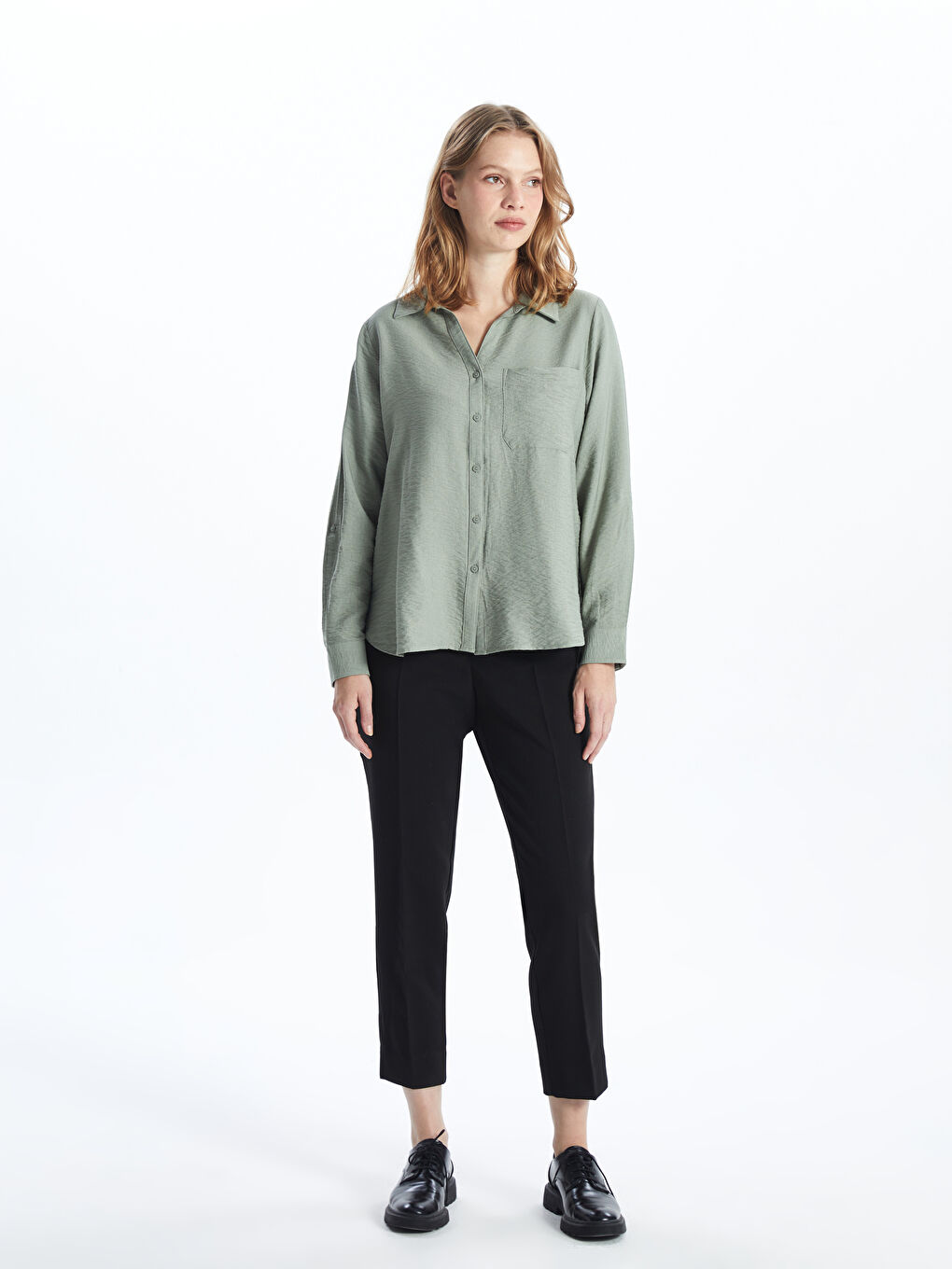 Regular Fit Women's Shirt -S52428Z8-RR0