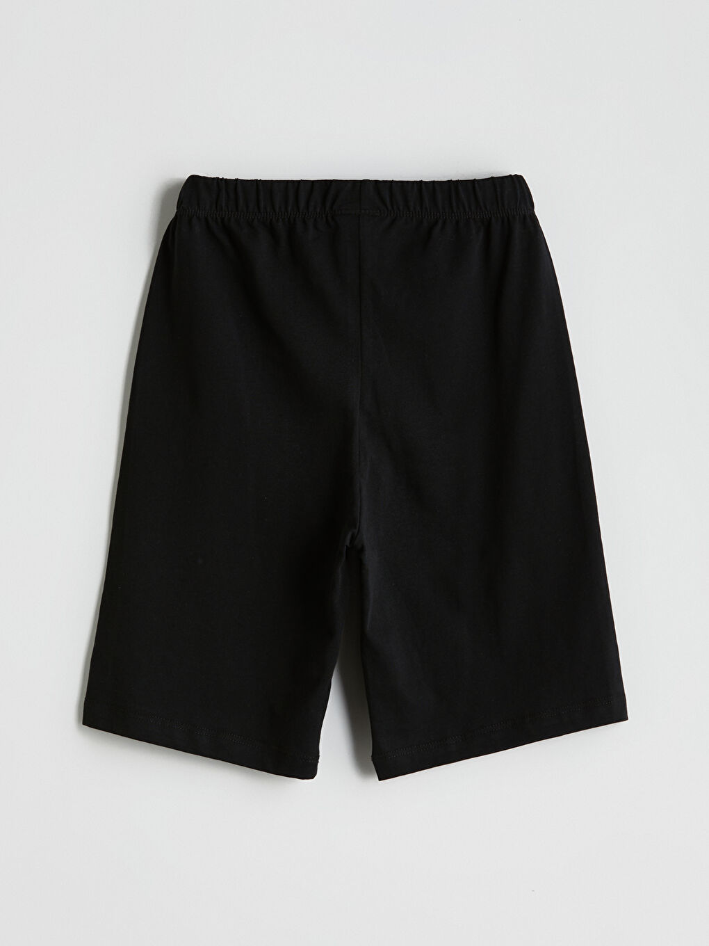 Siyah Beli Lastikli Erkek Çocuk Pijama Şort-2